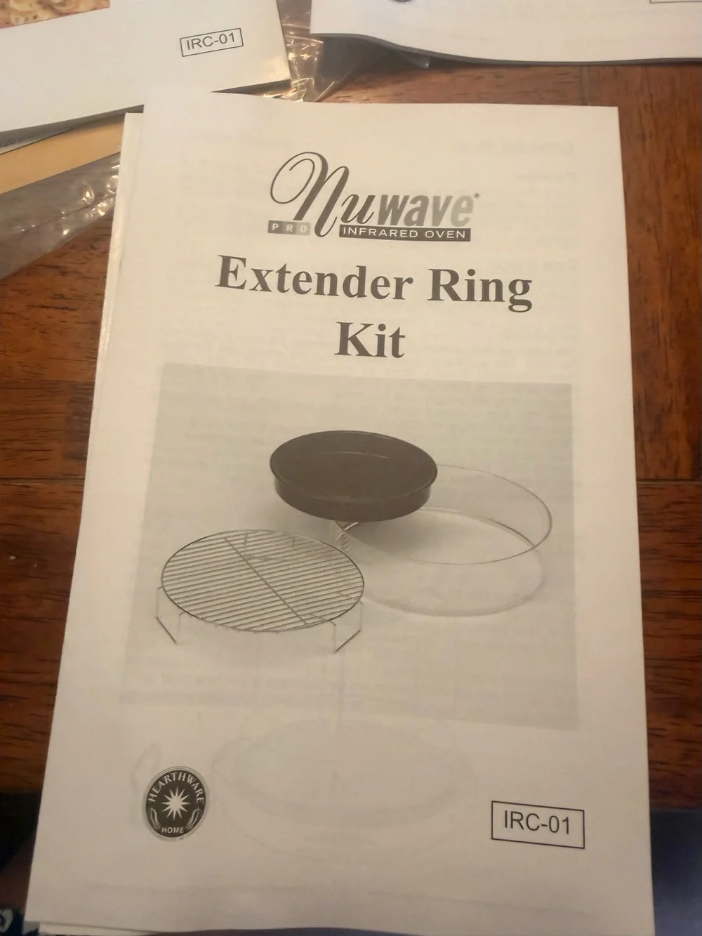 Nu-Wave Oven Pro & Oven Extender Kit Infrared Oven Recipe Books & Owners Manuals